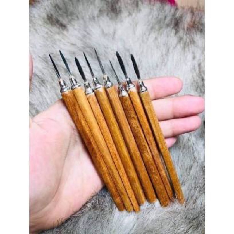 Cây lấy khoé Nail chuyên dụng cán gỗ