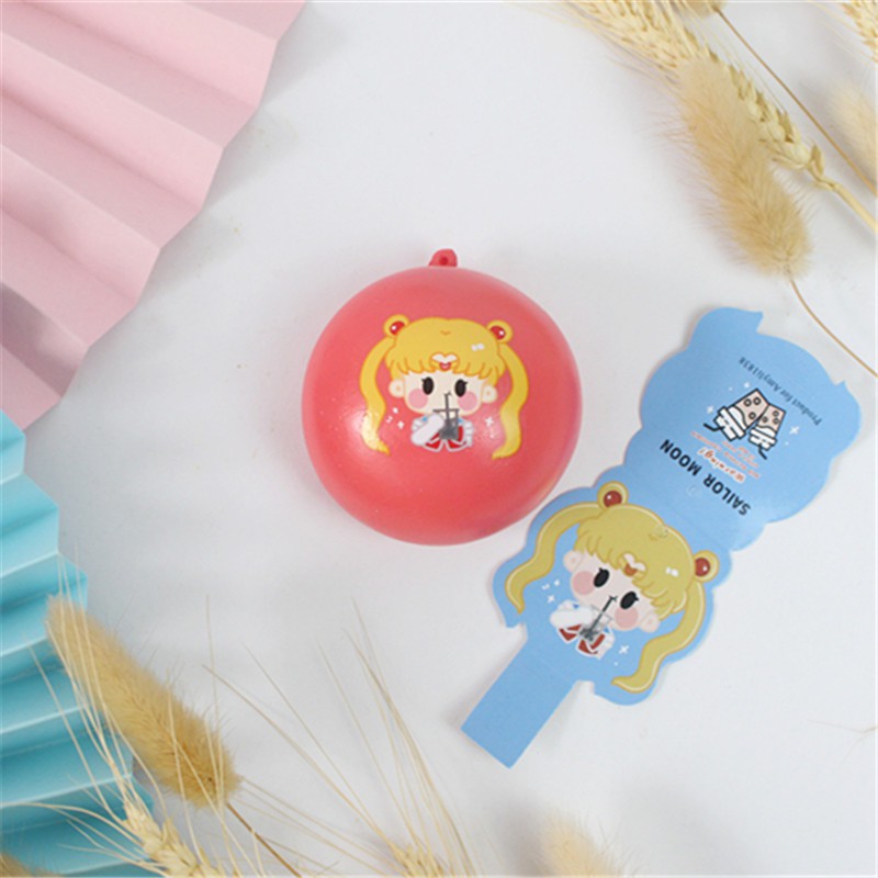 Đồ chơi bóp tay hình thủy thủ mặt trăng dễ thương 7cm
