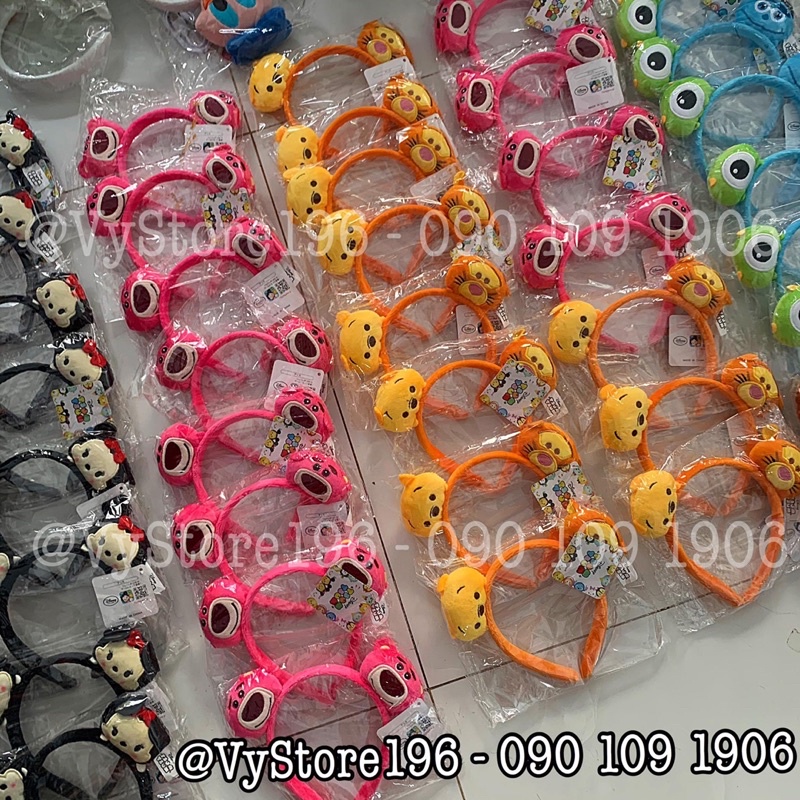 BỜM TÓC DISEY THÊU XỊN XÒ - CÀI TÓC DISNEY SIÊU XINH
