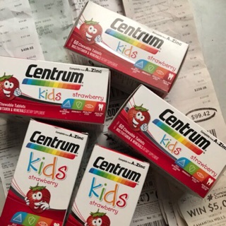 Viên kẹo nhai Centrum Kids 60v