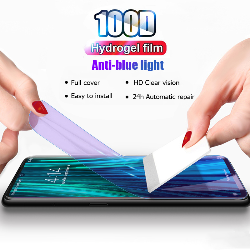 Miếng Dán PPF Chống Tia Sáng Xanh Cho Xiaomi Mi 9T 10T 11T 11 Lite Poco F3 F4 X3 X4 M3 M4 Pro Redmi Note 7 8 9 9S 9A 9C 10 10S 10C 11 11S