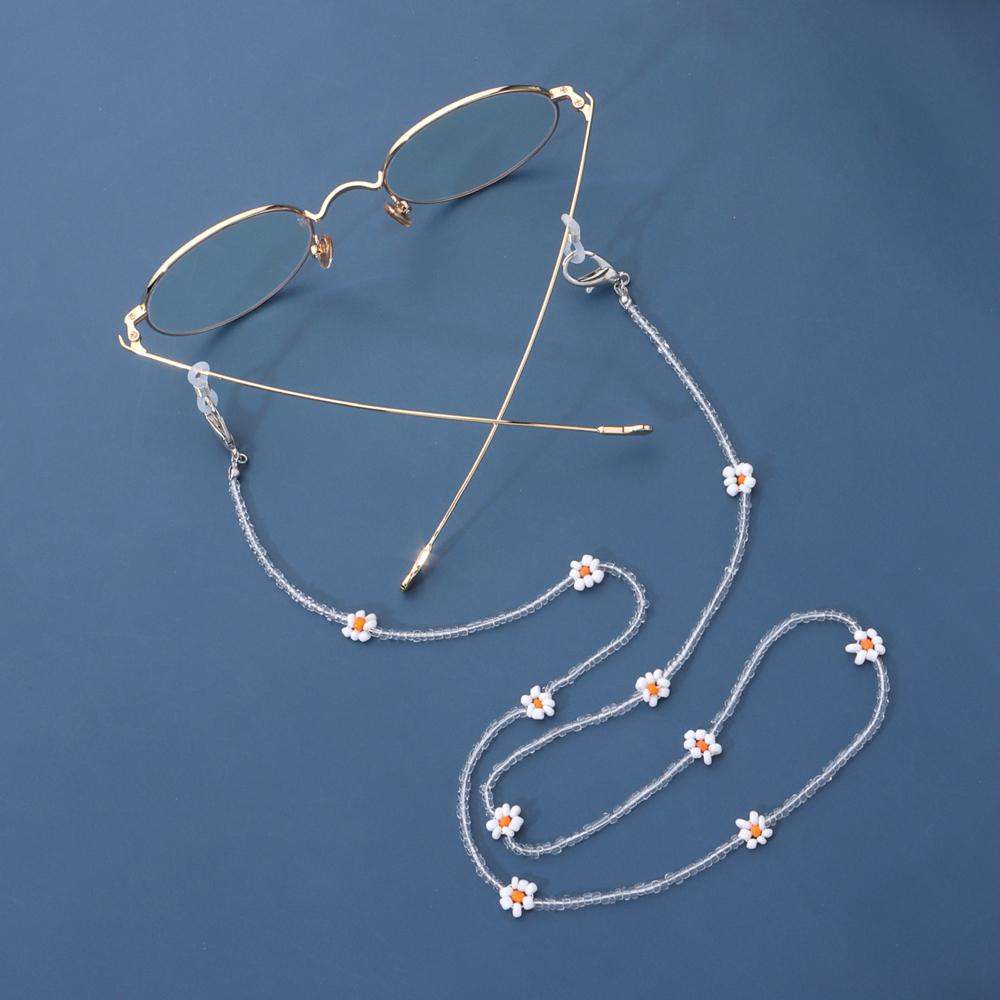 Dây Đeo Kính Chống Thất Lạc Bằng Acrylic Phong Cách Bohemian Thời Trang