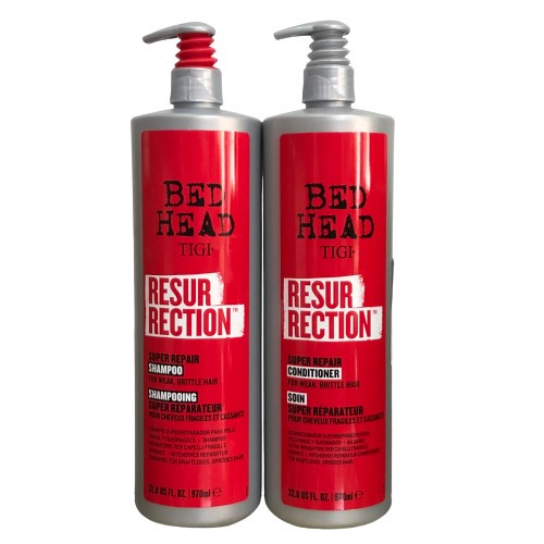 Combo Dầu Gội Xả Phục Hồi Hư Tổn Tigi Bed Head 970ml Giúp Tóc Chắc Khỏe Bóng Mượt