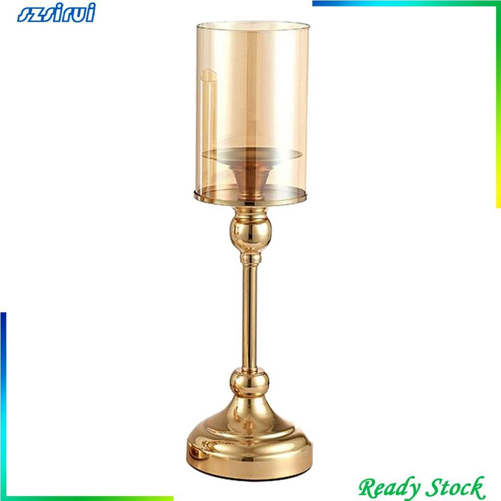 Chân Nến Dạng Hình Trụ Bằng Thủy Tinh Sang Trọng