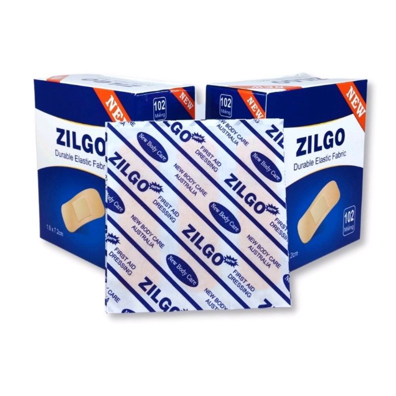 Băng cá nhân Urgo/ Zilgo New/ Bluego hộp 102 miếng