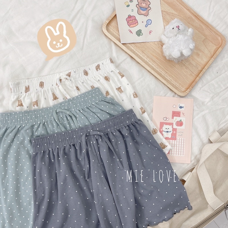 SET QUẦN NGỦ COTTON ĐÁNG IU BY MIE LOVE
