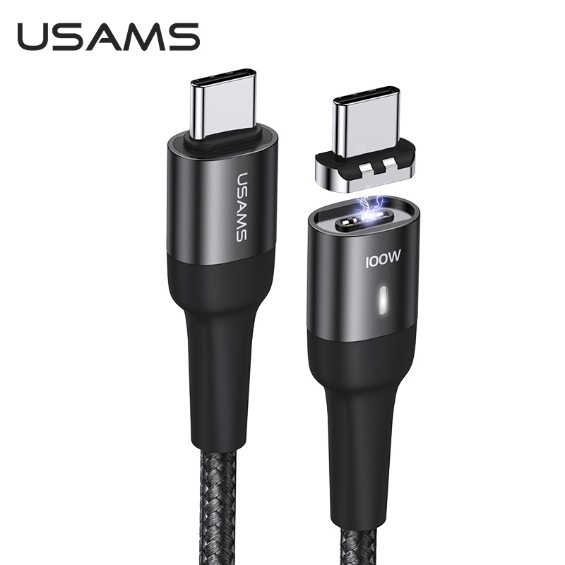 Usams Dây Cáp Sạc Nhanh 1.5m 2m PD 100W Cổng Type C QC3.0