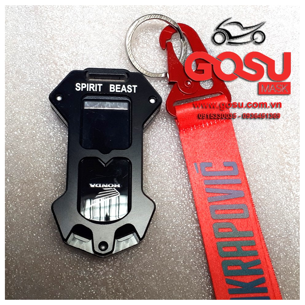 ỐP CNC  ĐIỀU KHIỂN KHÓA SMARTKEY HONDA 3 NÚT- SPRIT BEAST