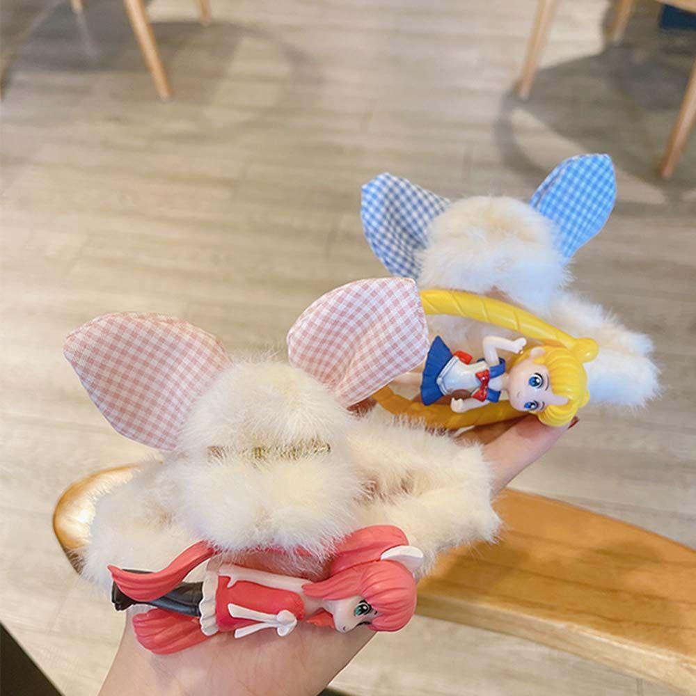 TWINKLE Kẹp TóC HìNh Tai Thỏ / ThủY Thủ MặT Trăng Dễ Thương Cho Nữ