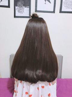 [Ảnh tự chụp] tóc kẹp nửa đầu