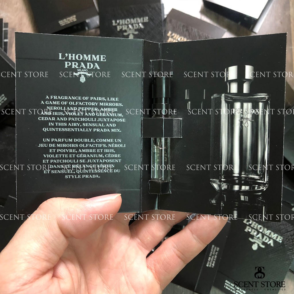 Scentstorevn - Vial chính hãng nước hoa Prada L'Homme [1.5ml] | Thế Giới Skin Care