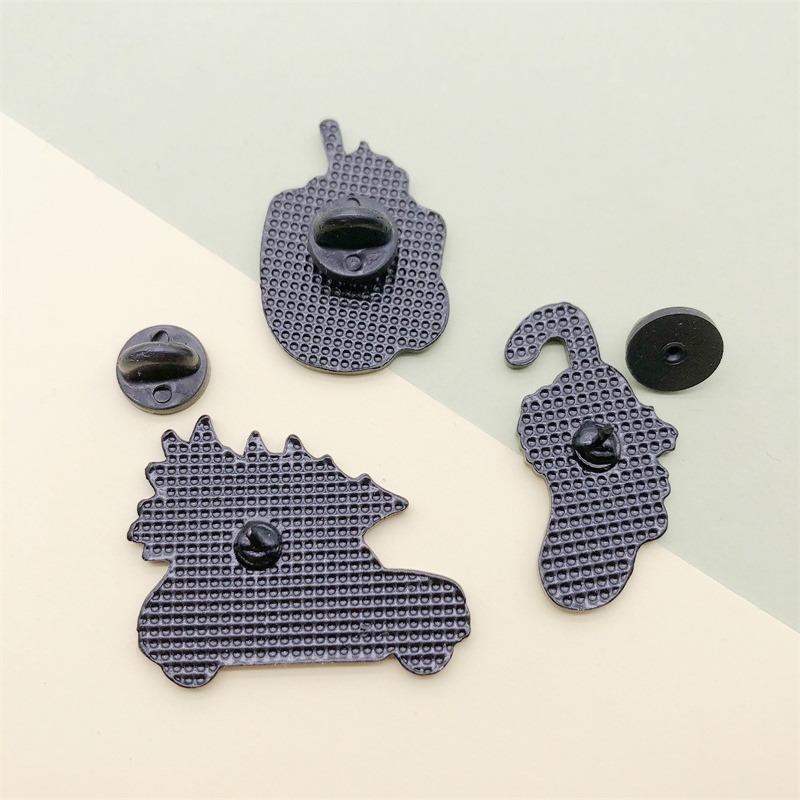 Ghim cài áo MISS ZOE hình hoạt hình bằng hợp kim tráng men dễ thương nhiều mẫu tùy chọn