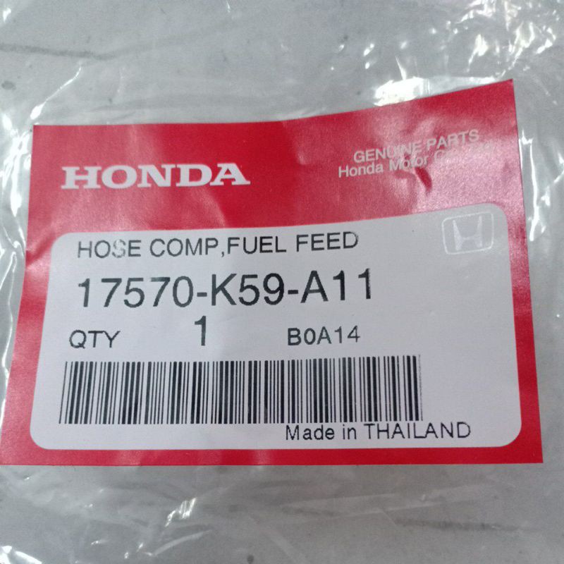 Dây dẫn xăng Honda Vario 150/ Click 150