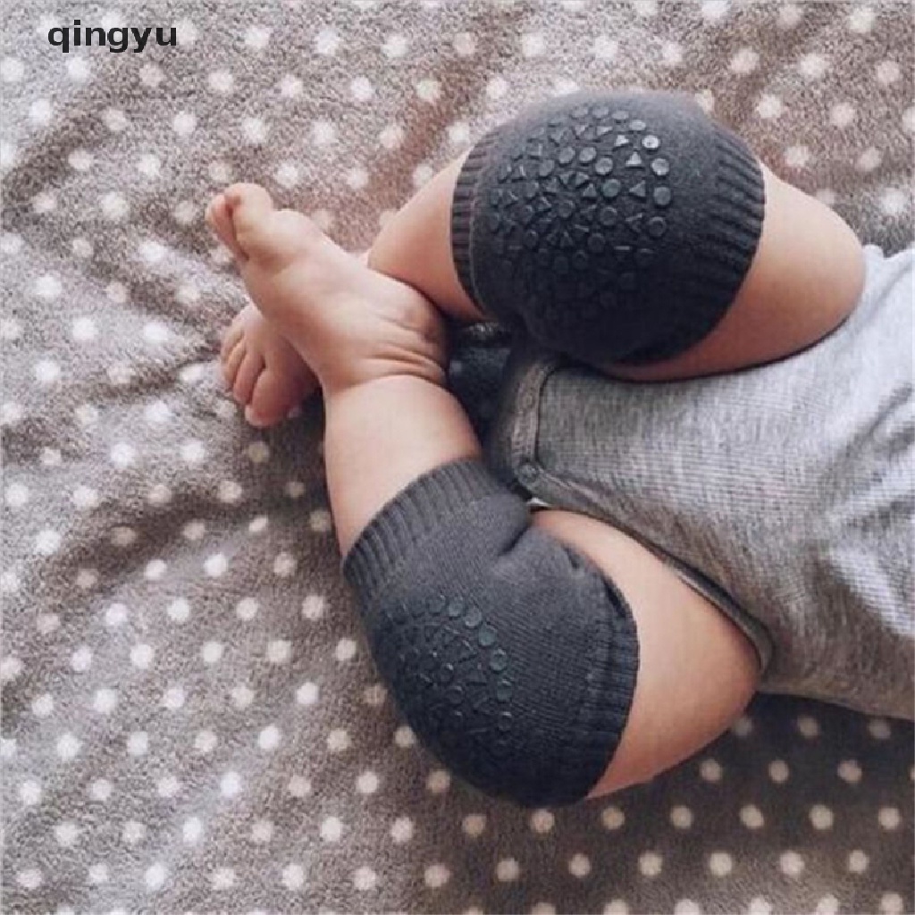 Đệm Bảo Vệ Đầu Gối / Khuỷu Tay Mềm Mại Chống Trượt An Toàn Cho Bé Tập Bò