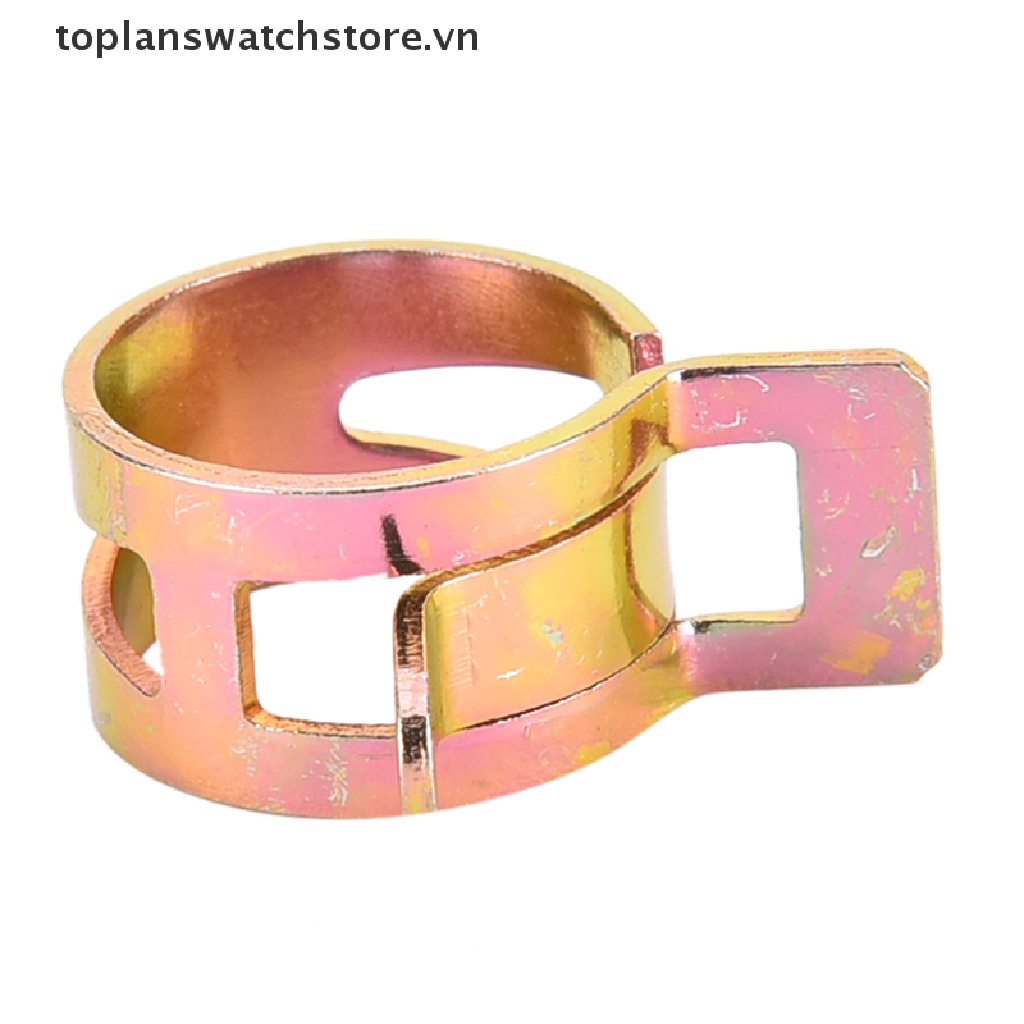 Toplanswatchstore Set 10 Kẹp Lò Xo Kẹp Ống Dẫn Nước / Dầu Dạng Lò Xo
