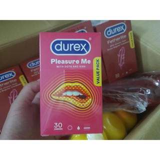 30Bao cao su bcs Durex Pleasure Me gai gân, kéo dài thời gian quan hệ, tăng cảm giác, hàng Úc chuẩn, che tên khi gửi