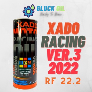 (Mẫu Mới) Nhớt Xado Racing 10W40 V3 RF 22.2 2022 API SN JASO MA2