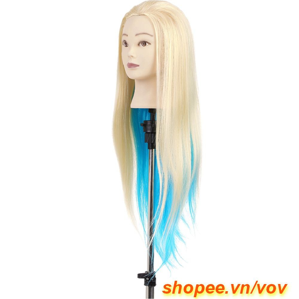 Bộ Chân Đỡ Đầu Ken Manocanh Và Kéo Cho Học Viên Tập Cắt Tóc Chính Hãng.