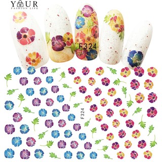 Sticker dán móng họa tiết trái cây
