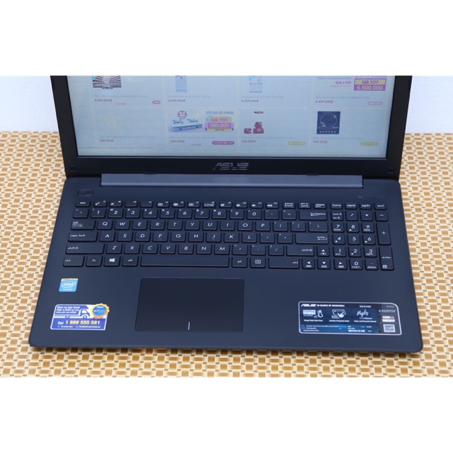 ( Tặng Balô + chuột có dây + dây sạc) Laptop cũ Asus X553 MA ( Đen + mỏng + nhẹ )