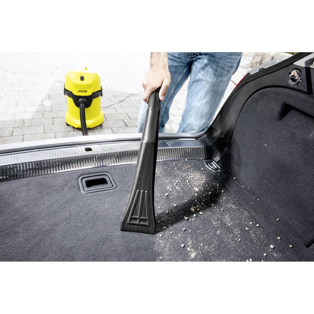 Máy hút bụi khô &amp; ướt Karcher WD 3 Car - Dung tích 17L - Bảo hành chính hãng 12 tháng - SX tại Romania