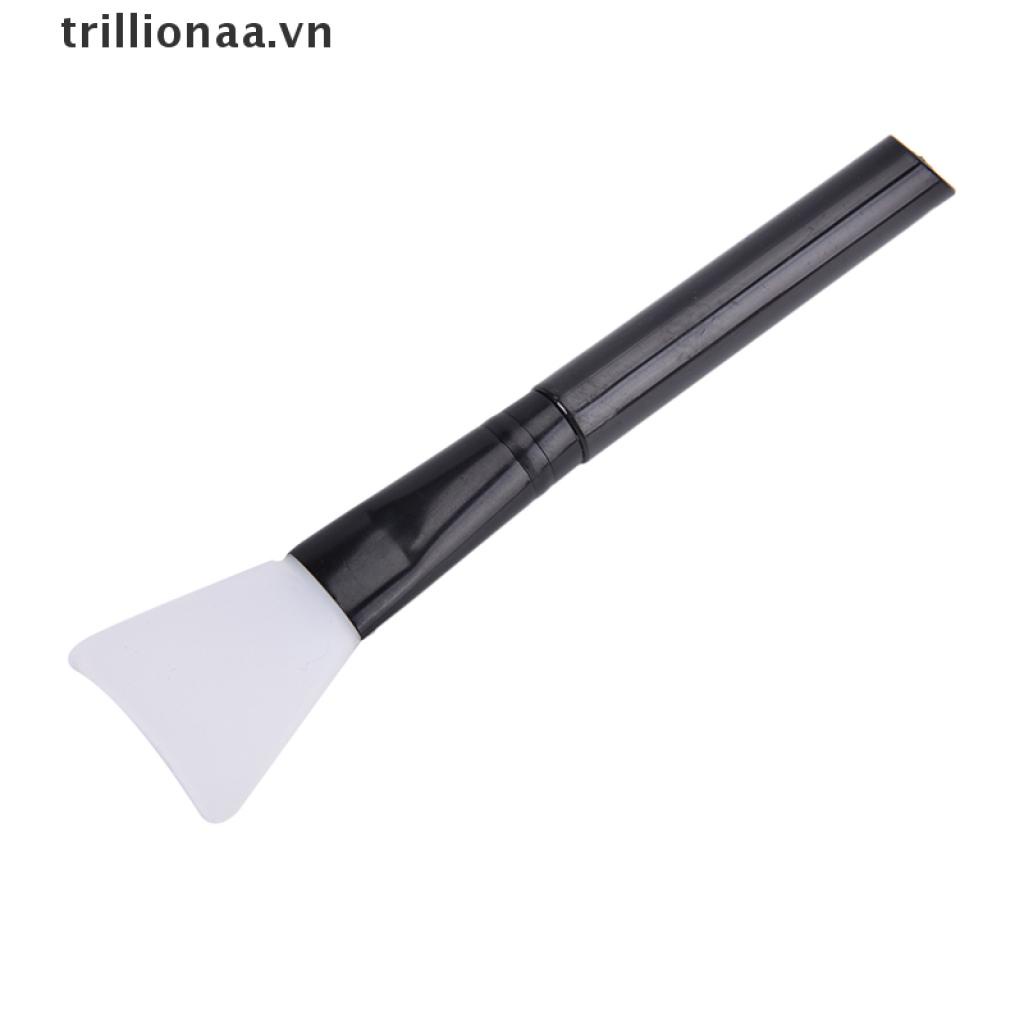 1 Cọ Đắp Mặt Nạ Silicon Gel Màu Đen DIY