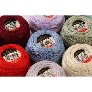 1/3 (HN) CROWN Sợi DMC Cotton Pearl No12