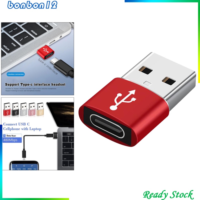 Đầu Chuyển Đổi Usb Sang Usb C 2 Trong 1 Nhiều Màu Cho Laptop Pc | BigBuy360 - bigbuy360.vn