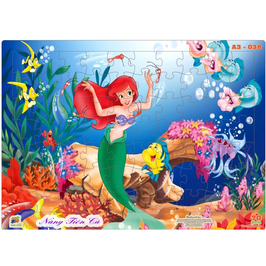 NHỮNG BỘ TRANH XẾP HÌNH 70 MẢNH SIÊU ĐẸP