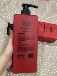 Sữa tắm coco vuông tròn