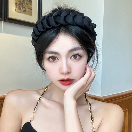 Băng đô cài tóc vải lưới kiểu công chúa thời trang Hàn Quốc dễ phối đồ