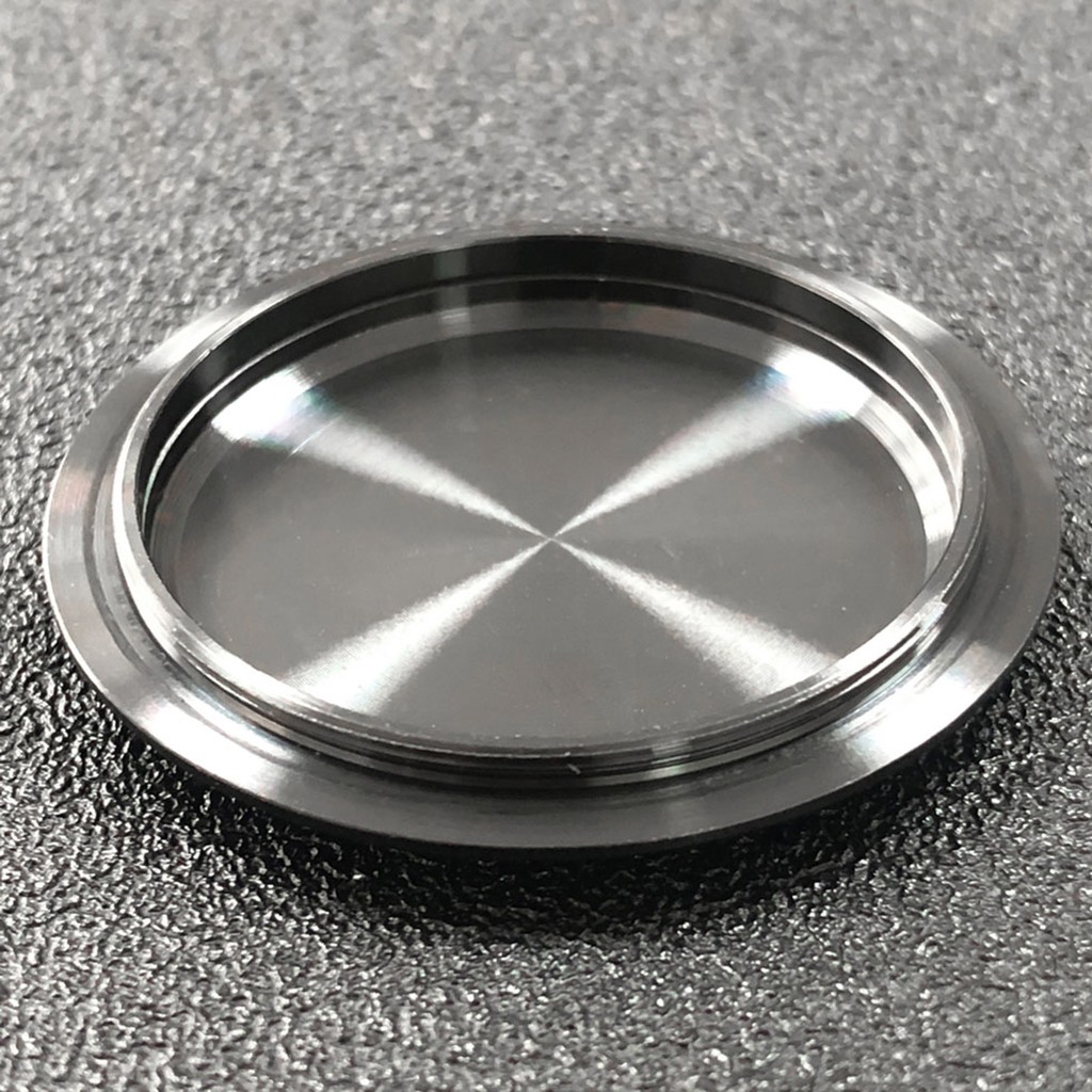 Vỏ bảo đồng hồ đeo tay máy Nhật NH35 40mm bằng thép không gỉ mạ điện đấy dày kính sapphire