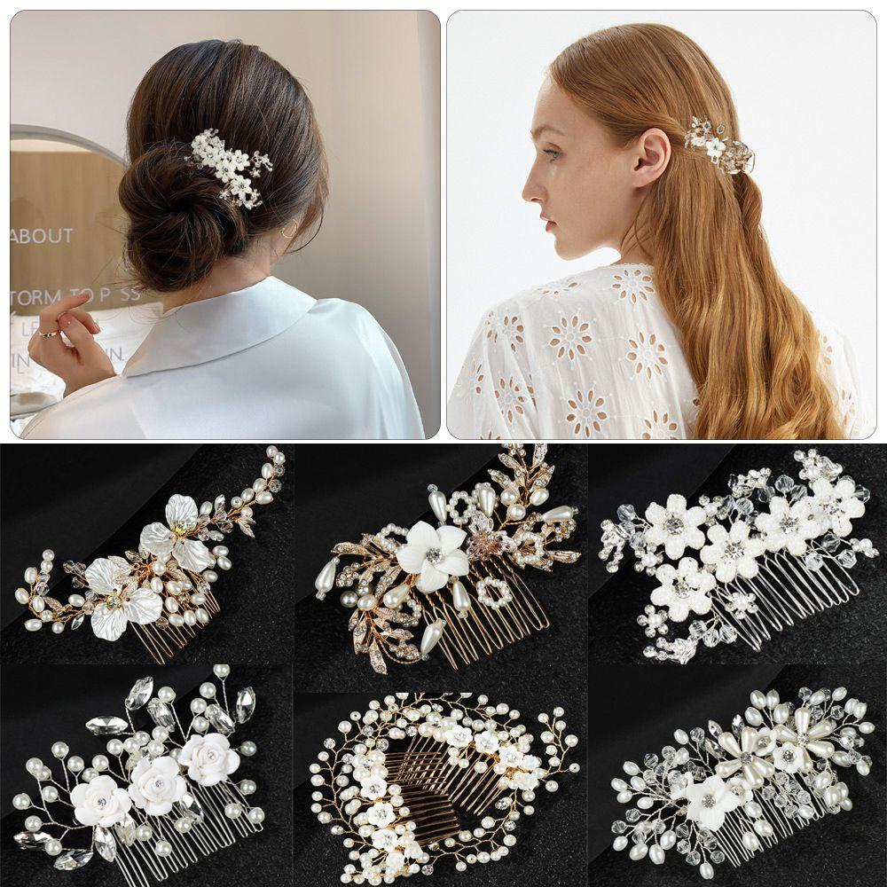 Lược Cài Tóc Cô Dâu Thời Trang|Băng Đô Cài Tóc Cho Nữ