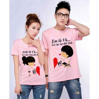 Hot Aó thun cặp tình nhân Minh Hằng Store