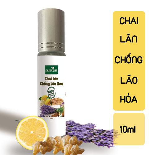 Chai Lăn Chống Lão Hóa giúp chống lão hóa làm đẹp cho da giảm tác hại của môi trường tới làn da PUREVESS 10ml