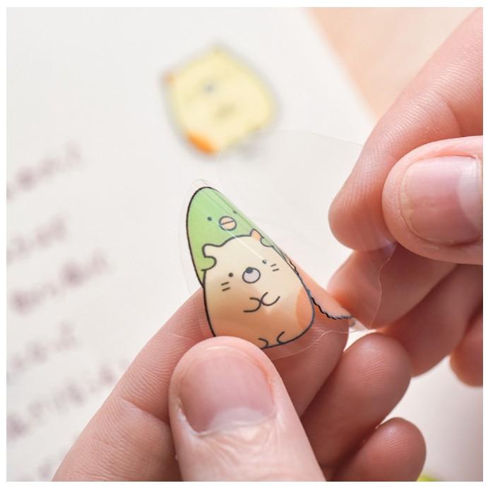 Set 50 Sticker Hình Dán Trang Trí Sổ Kế Hoạch Hình Gấu Dễ Thương ( Giao Mẫu Ngẫu Nhiên)