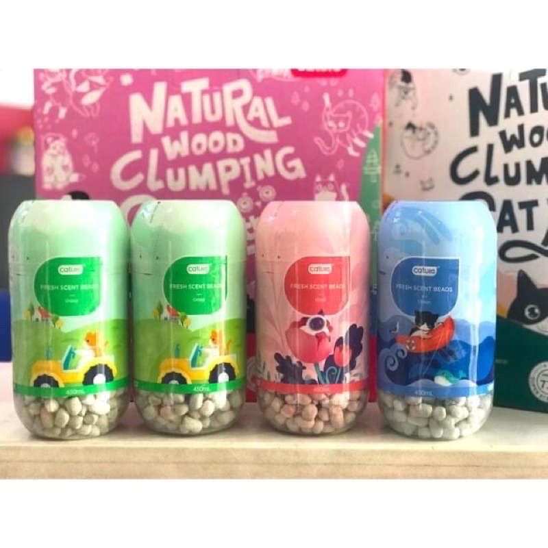 Viên khử khuẩn, khử mùi cát Cature 450ml