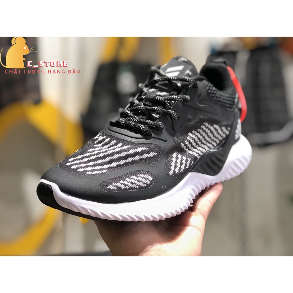 Giày thể thao nam nữ Adidas Alpha Bounch 2018 hàng chuẩn 1.1 chuyên dùng chạy bộ