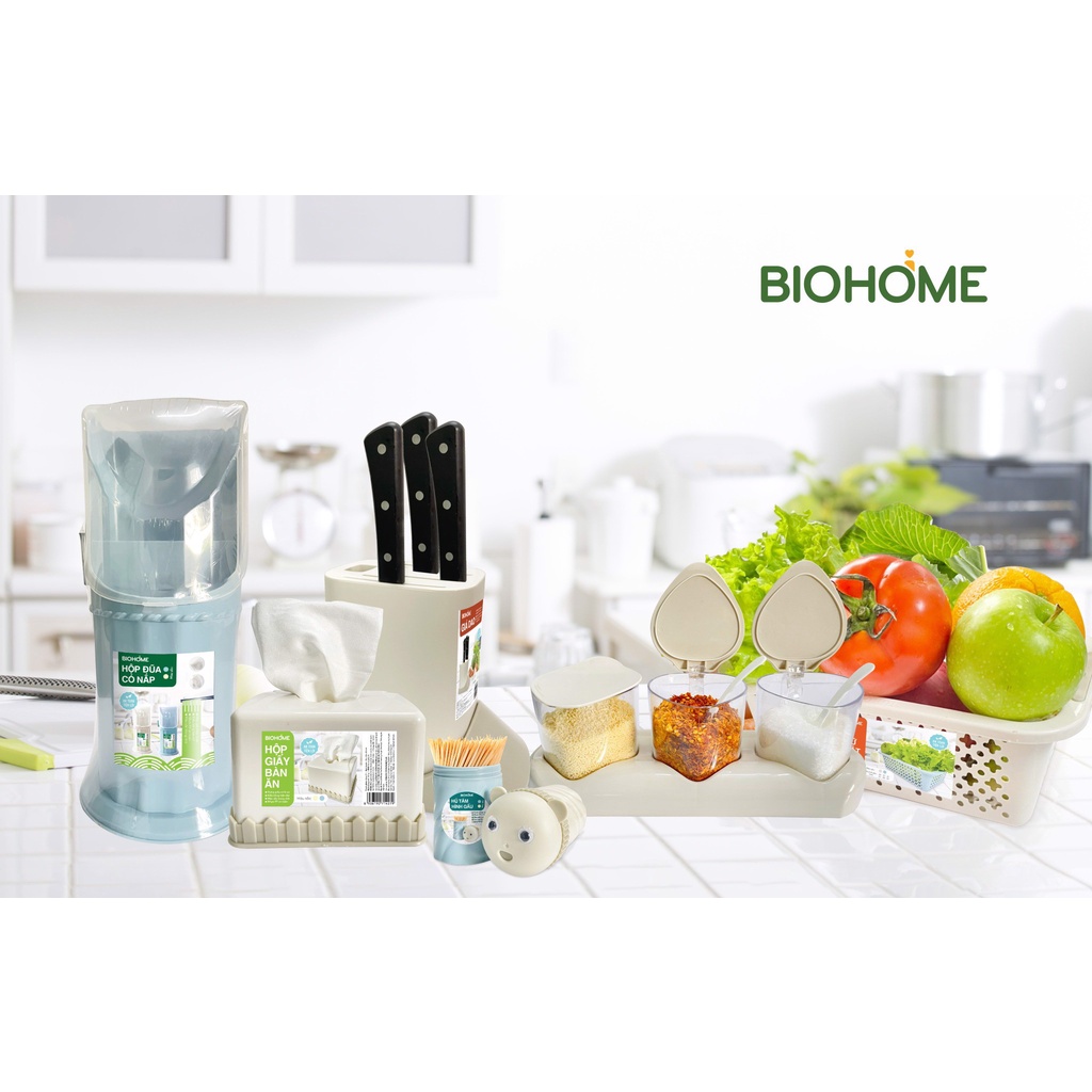Hộp Đũa Có Nắp Biohome