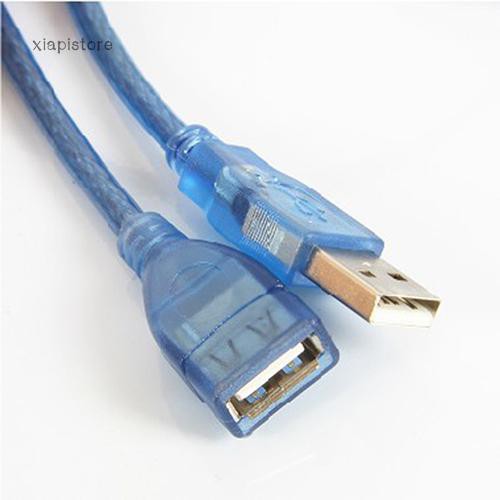 Cáp nối dài USB 2.0 dài 1.5m màu xanh