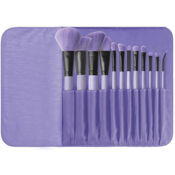 [Meoheo] Bộ cọ trang điểm 12 món có nhiều màu để chọn Brush Affair Collection 12 Piece Makeup Brush Set Coastal Scent