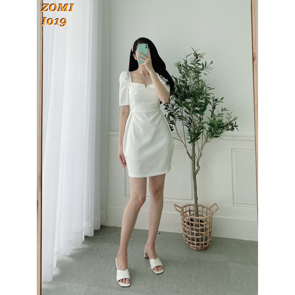 [Mã SKAMSALEP6 giảm 10% tối đa 100K đơn 150K] Đầm dáng ôm búp măng || ZOMI-I019 | BigBuy360 - bigbuy360.vn