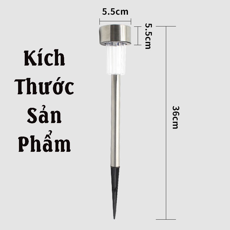 Đèn Năng Lượng Mặt Trời Sân Vườn, Đèn Sân Vườn Sử Dụng Năng Lượng Mặt Trời 10 Năm Tiết Kiệm Điện LEON OFFICIAL