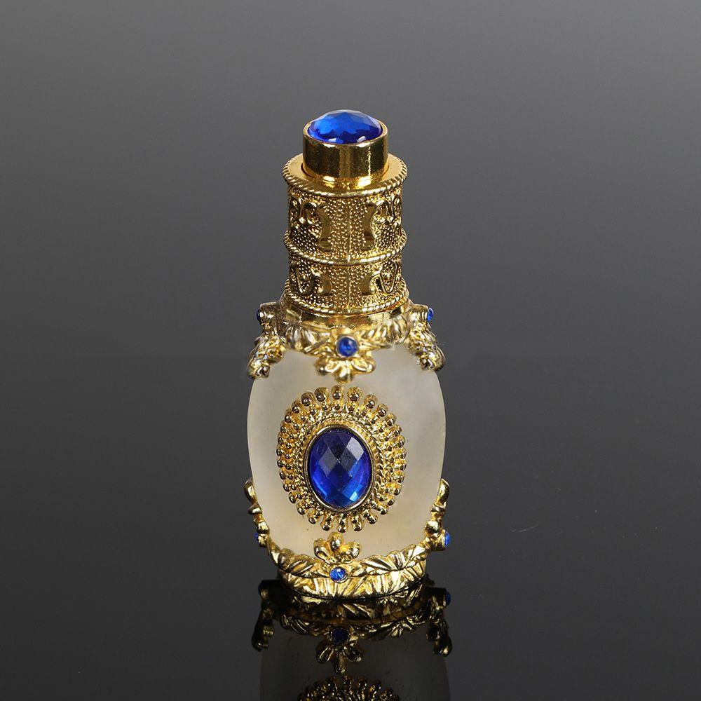 Chai Rỗng Bằng Kim Loại Cổ Điển Sang Trọng Đựng Nước Hoa Có Thể Đổ Đầy