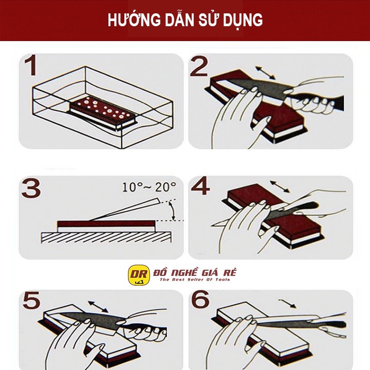 Đá Mài Dao Nhật Bản 2 Mặt Siêu Sắc Độ Mịn 1000 Đến 8000 Dụng Cụ Mài Dao Kéo Chuyên Nghiệp