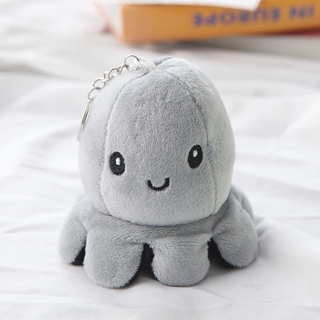 Cute Stuffed Octopus Keychain