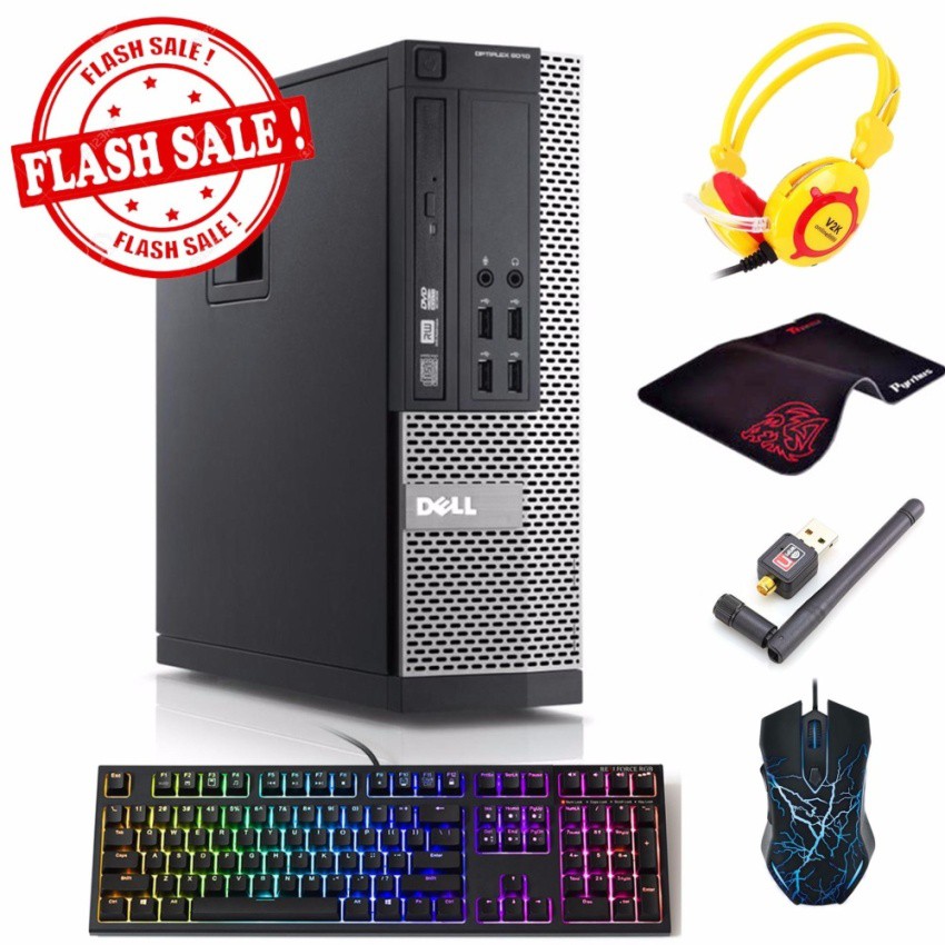 Máy tính chơi Game DELL OPTIPLEX 9010 SFF (Core I7 3770, Ram 8GB, HDD 500GB) + Quà Tặng - Hàng Nhập Khẩu | BigBuy360 - bigbuy360.vn