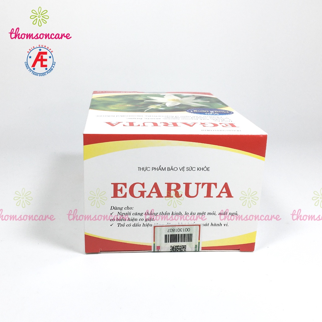 Egaruta cốm cho bé bị tăng động, co giật, giúp ngủ ngon, sâu giấc- từ thảo dược thiên nhiên - Combo 6h tặng thêm 1 Hộp