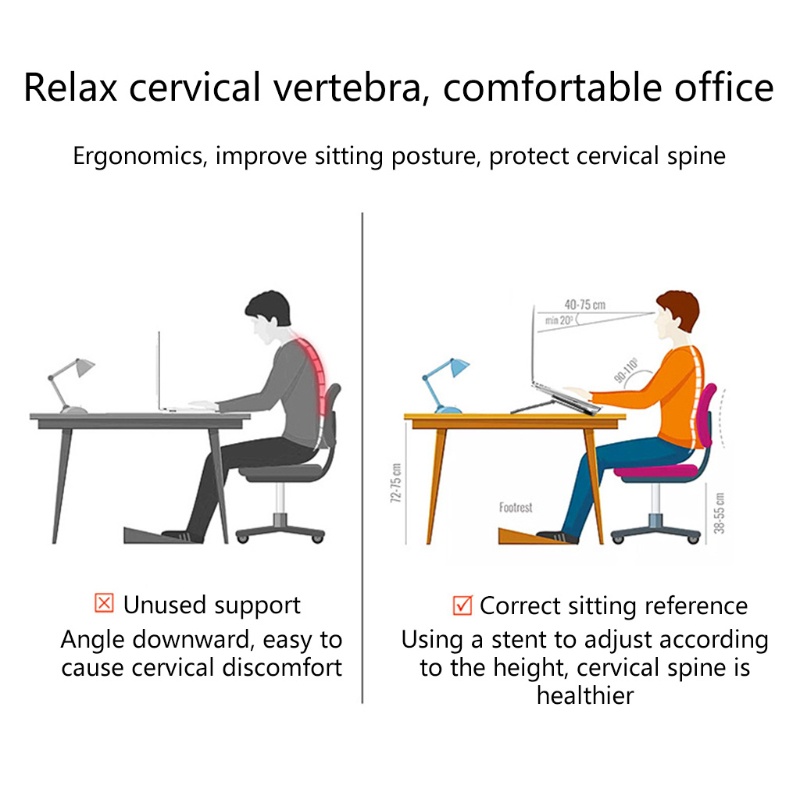 Giá đỡ cho laptop có thể điều chỉnh tiện dụng và bền