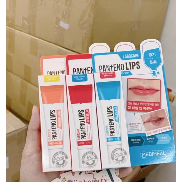 Son dưỡng hạn chế thâm môi Mediheal Labicare panteno lips